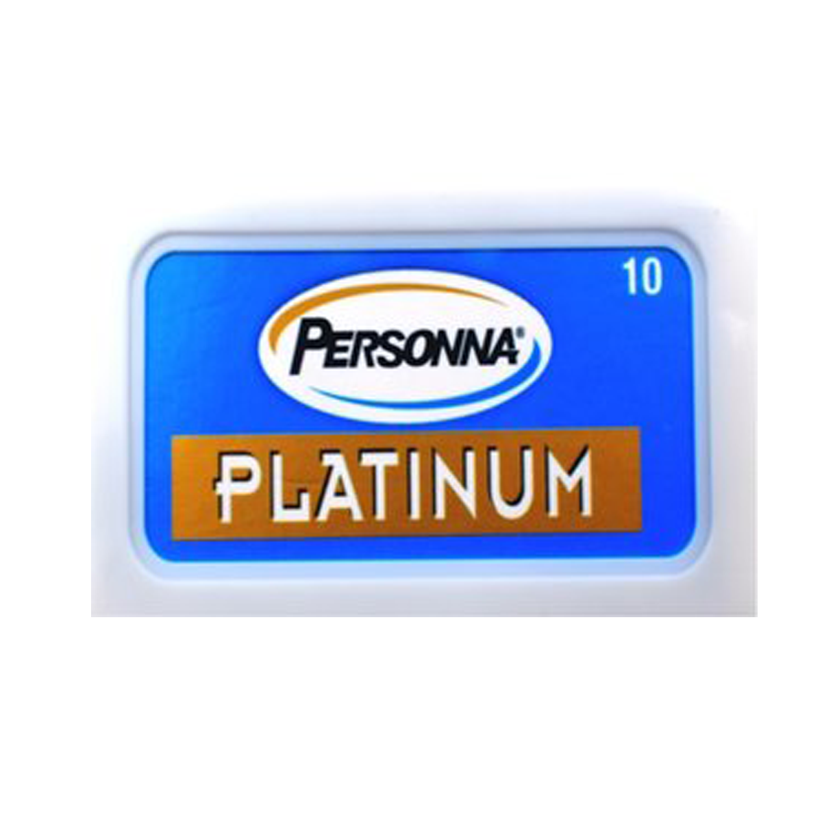 Personna Platinum Safety Razor Blades (10 Pack).