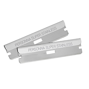 Personna Stainless Steel Single Edge Razor Hair Shaper Blades (5 Pack)