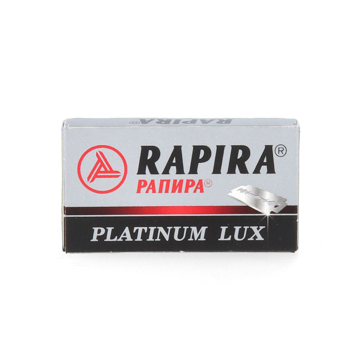 Rapira Platinum Lux Double Edge Safety Razor Blade 5 Pack