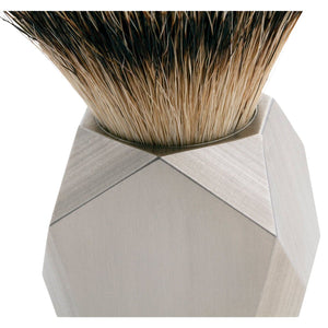 Rex Supply Co. Deco Stainless Silvertip Shaving Brush