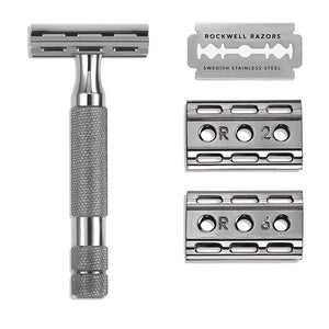 safety razor rockwell razors with 6c gunmetal chrome adjustable safety razor