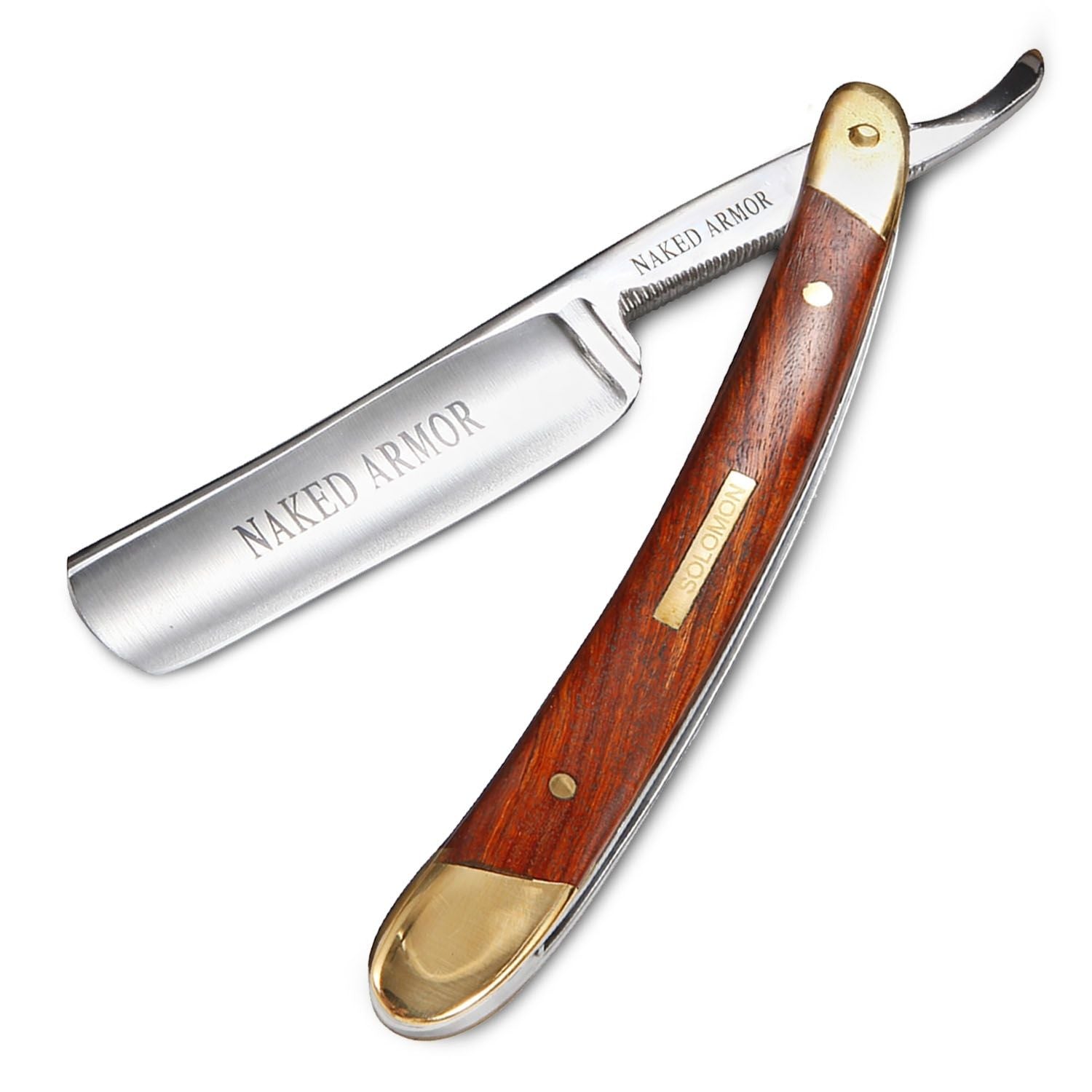 Naked Armor Solomon Straight Razor Kit - Grown Man Shave