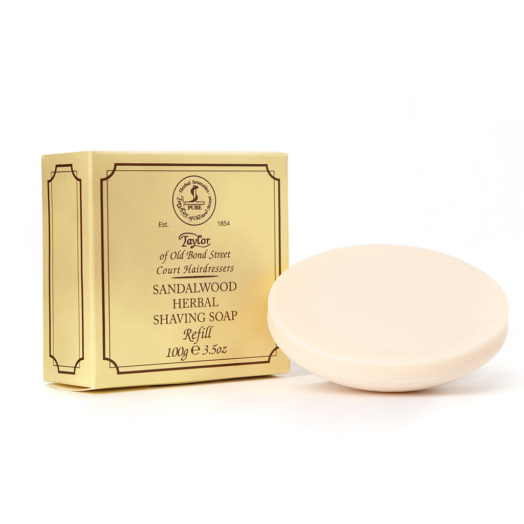 Taylor of Old Bond Street Sandalwood Shaving Soap Refill 3 oz