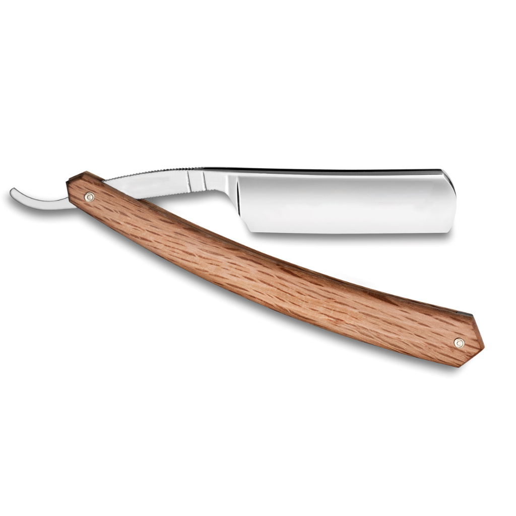 Thiers Issard &#39;Durandal&#39; Straight Razor 6/8&quot; Holm Oak Carbon Steel.