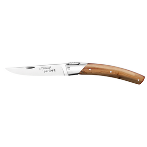 Thiers Issard Le Thiers Pocket Knife Juniper Wood Stainless Steel 11 cm