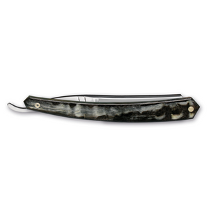 Thiers Issard 'Médaille d'or Exposition d'Alger 1921' Straight Razor 6/8" Rams Horn Carbon Steel