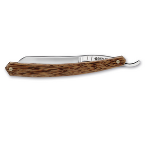 Thiers Issard Palmwood French Point 6/8" Carbon Steel Straight Razor