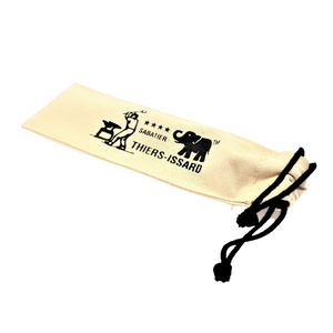 Thiers Issard Raw Unbleached Cotton Pouch for Straight Razors