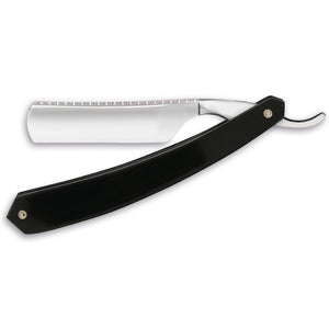 Thiers Issard Historic 188 Straight Razor 78 Ebony Round Point Carbon Steel Back View