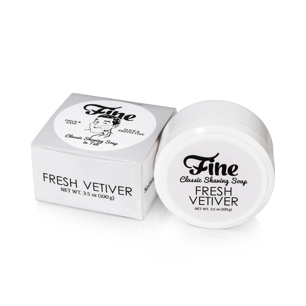 Fine Accoutrements Fresh Vetiver Classic Shaving Soap