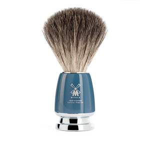 Muhle Rytmo High-Grade Resin Petrol S81M228SSR Pure Badger Shaving Brush